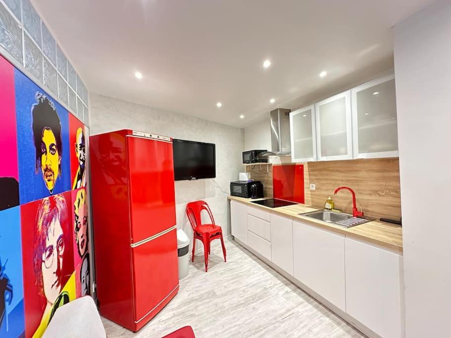 Appartement Avec 4 Chambres Doubles - Proche De La Mer, Des Transports Et De La Promenade Des Anglais Ницца Экстерьер фото