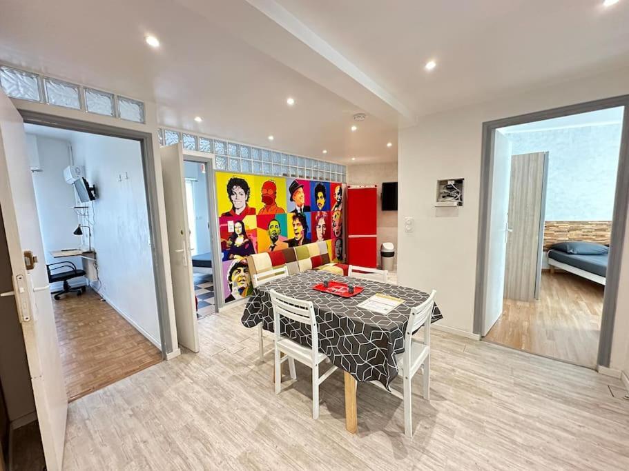 Appartement Avec 4 Chambres Doubles - Proche De La Mer, Des Transports Et De La Promenade Des Anglais Ницца Экстерьер фото