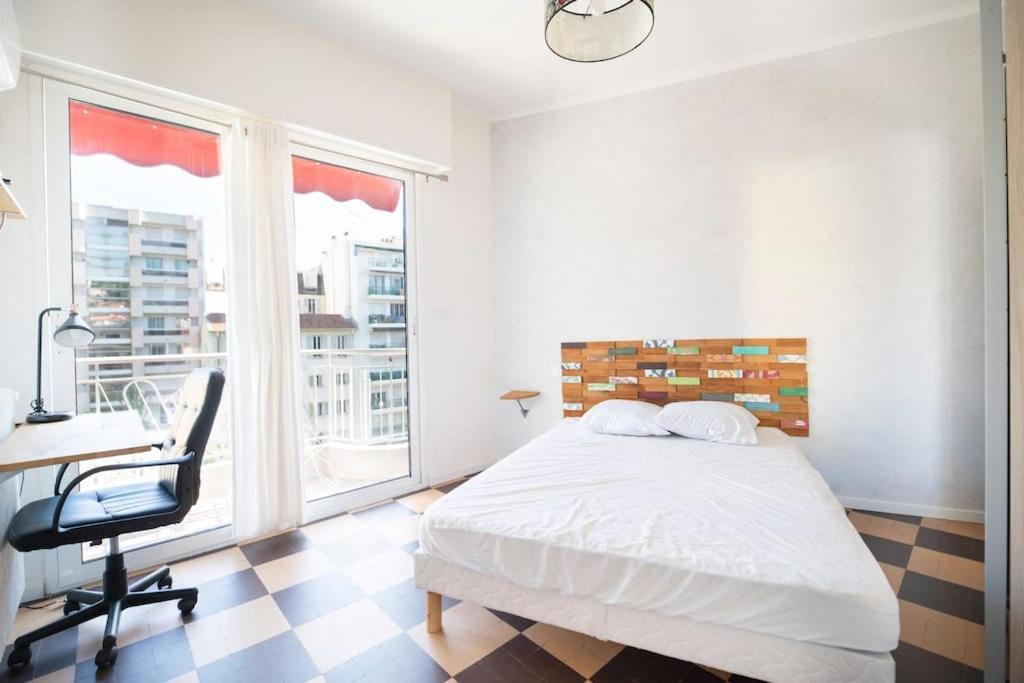 Appartement Avec 4 Chambres Doubles - Proche De La Mer, Des Transports Et De La Promenade Des Anglais Ницца Экстерьер фото