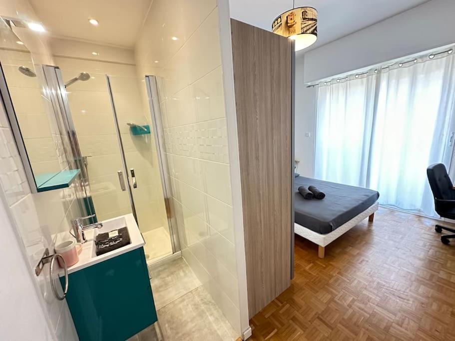 Appartement Avec 4 Chambres Doubles - Proche De La Mer, Des Transports Et De La Promenade Des Anglais Ницца Экстерьер фото