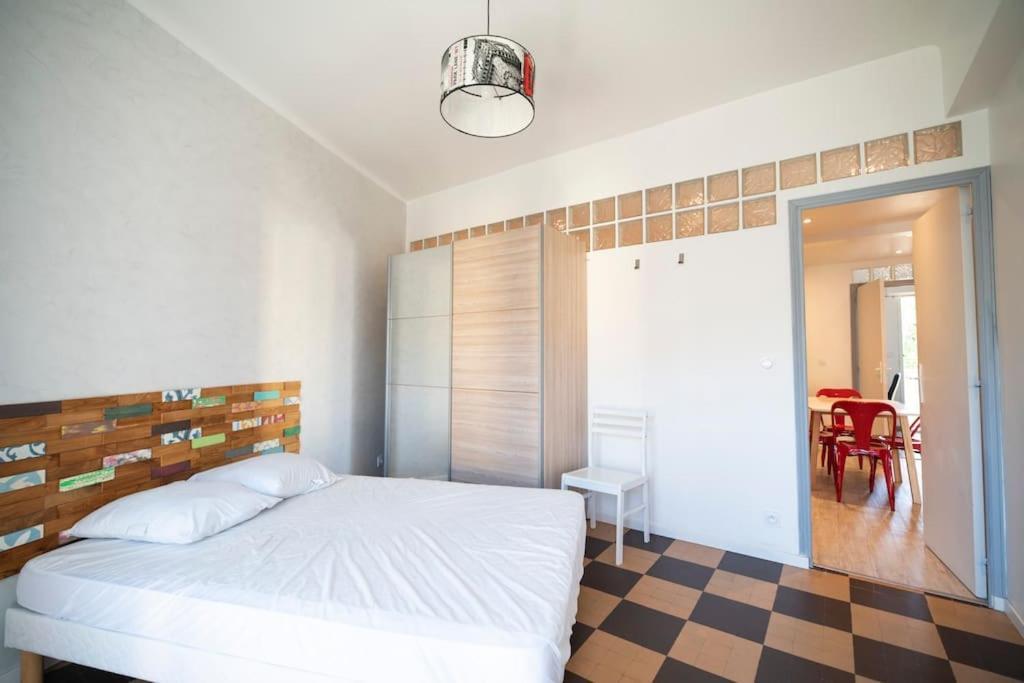Appartement Avec 4 Chambres Doubles - Proche De La Mer, Des Transports Et De La Promenade Des Anglais Ницца Экстерьер фото