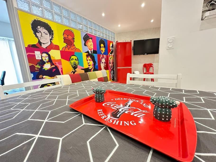 Appartement Avec 4 Chambres Doubles - Proche De La Mer, Des Transports Et De La Promenade Des Anglais Ницца Экстерьер фото